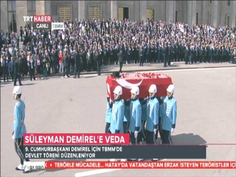 Süleyman Demirel'in cenazesinden fotoğraflar