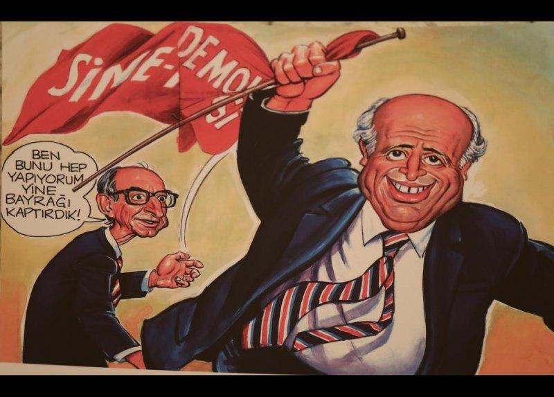 Unutulmaz Süleyman Demirel karikatürleri