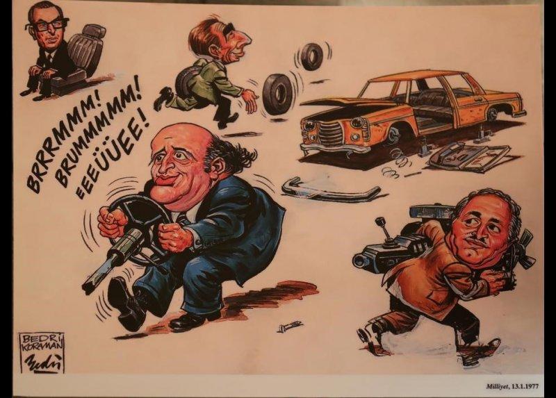 Unutulmaz Süleyman Demirel karikatürleri