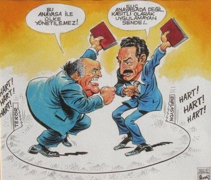 Unutulmaz Süleyman Demirel karikatürleri