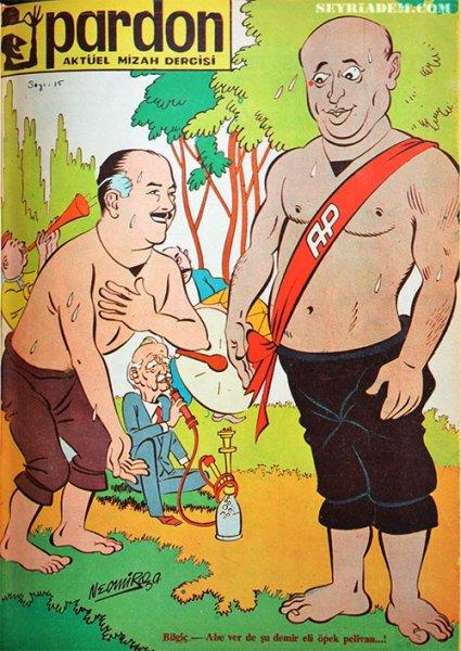 Unutulmaz Süleyman Demirel karikatürleri