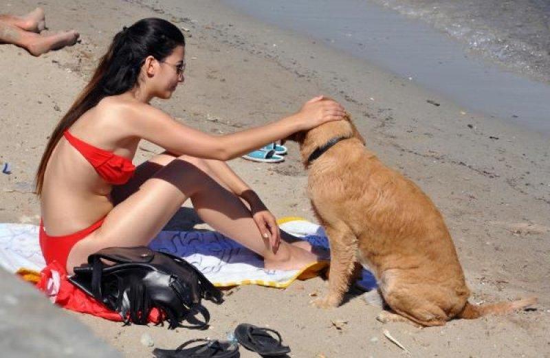 Marmaris sahillerine turistler akın etti