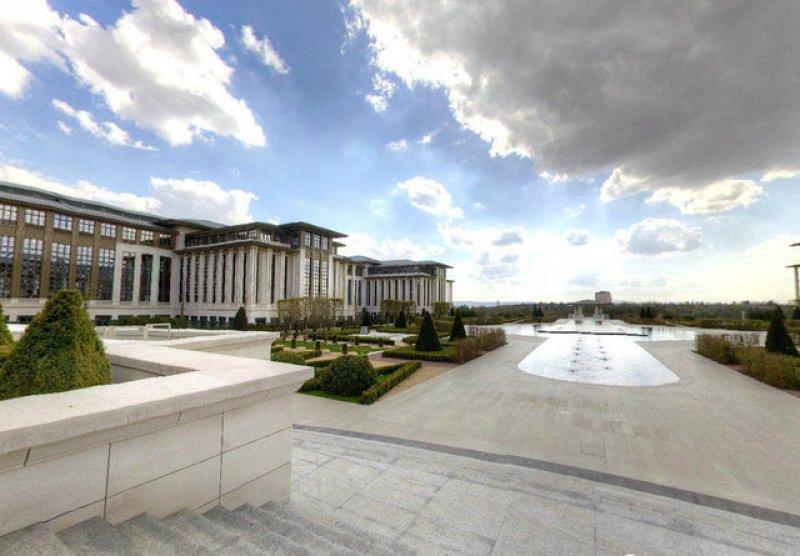 Cumhurbaşkanlığı Sarayı sanal turu hizmete sunuldu