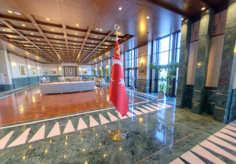 Cumhurbaşkanlığı Sarayı sanal turu hizmete sunuldu