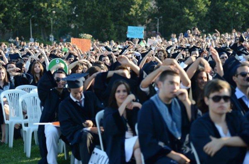 Boğaziçi Üniversitesi mezuniyet töreninde pankartlar konuştu
