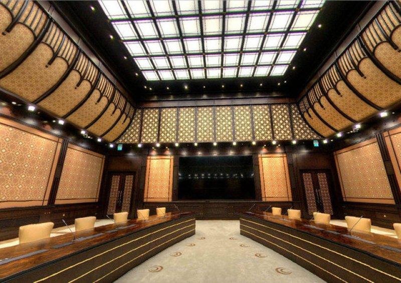 Cumhurbaşkanlığı Sarayı sanal turu hizmete sunuldu