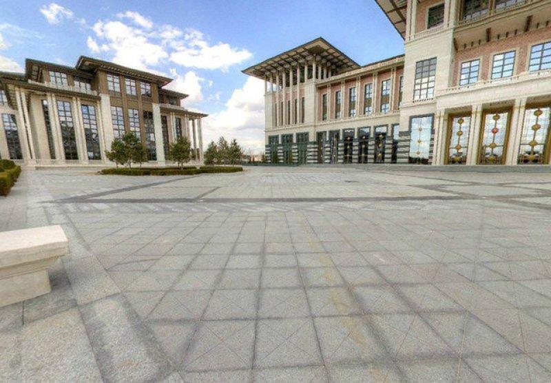Cumhurbaşkanlığı Sarayı sanal turu hizmete sunuldu