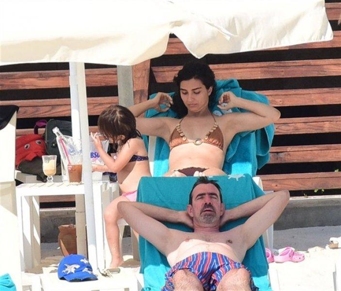 Tuba Büyüküstün tatilde