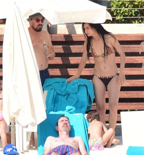 Tuba Büyüküstün tatilde