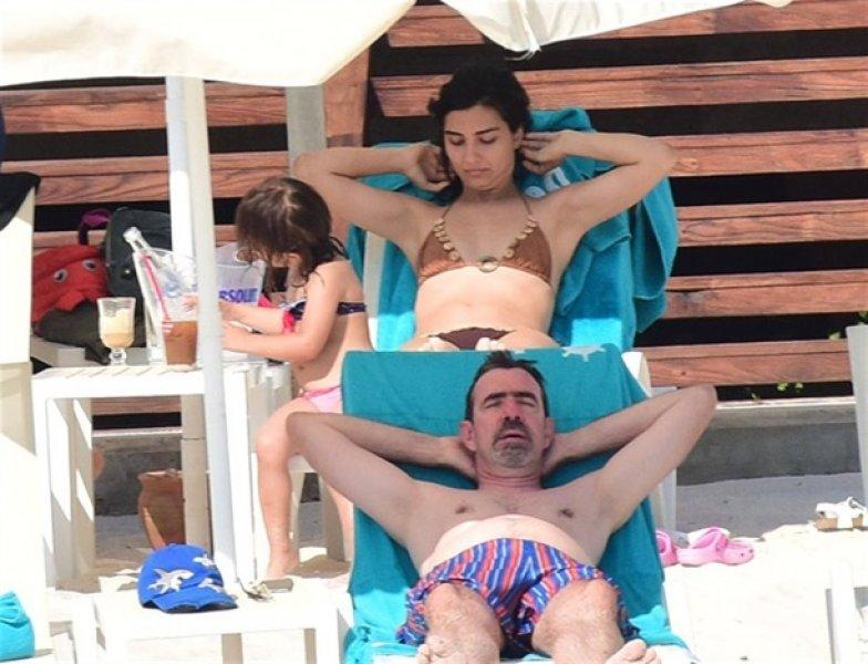 Tuba Büyüküstün tatilde