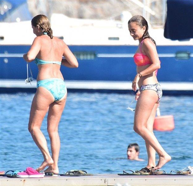 Damla Sönmez tatil sezonunu  Bodrum’da açtı