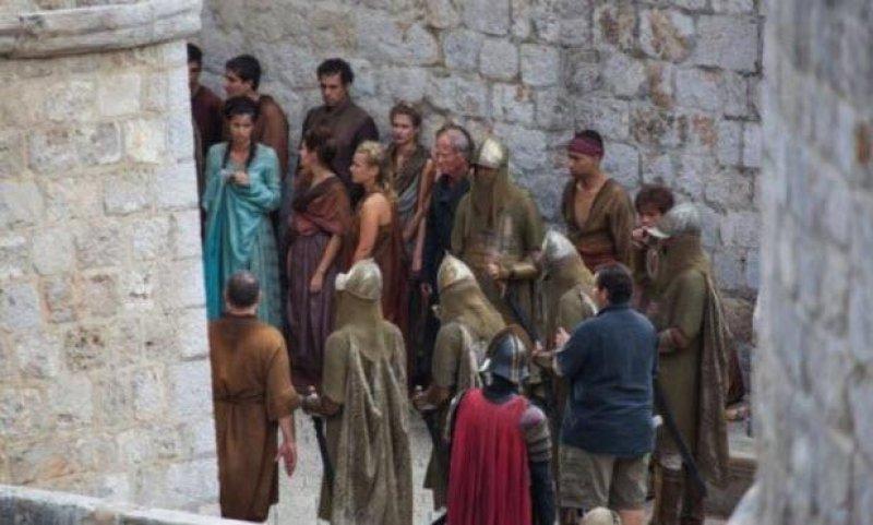 Game of Thrones için binlerce kişi figüran sırasında