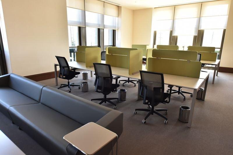 Cumhurbaşkanlığı Külliyesi muhabirlere gezdirildi