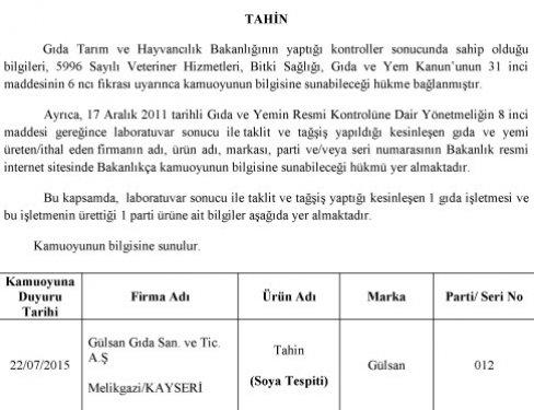 Bakanlık at eti satanları ifşa etti