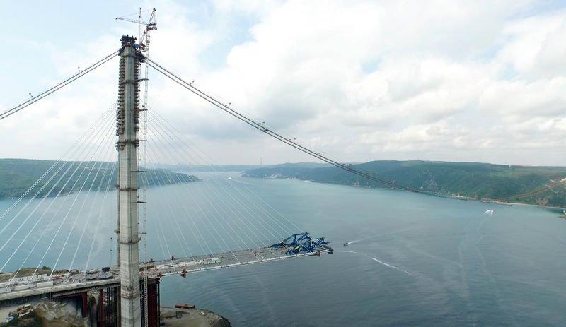 Üçüncü Boğaz Köprüsü'nde sona yaklaşıldı