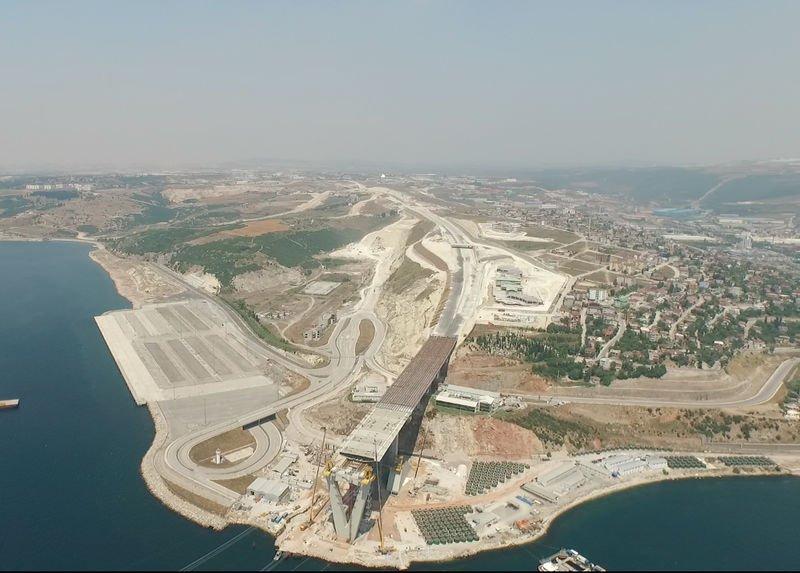 İzmit Körfez Geçiş Köprüsü'nde son durum