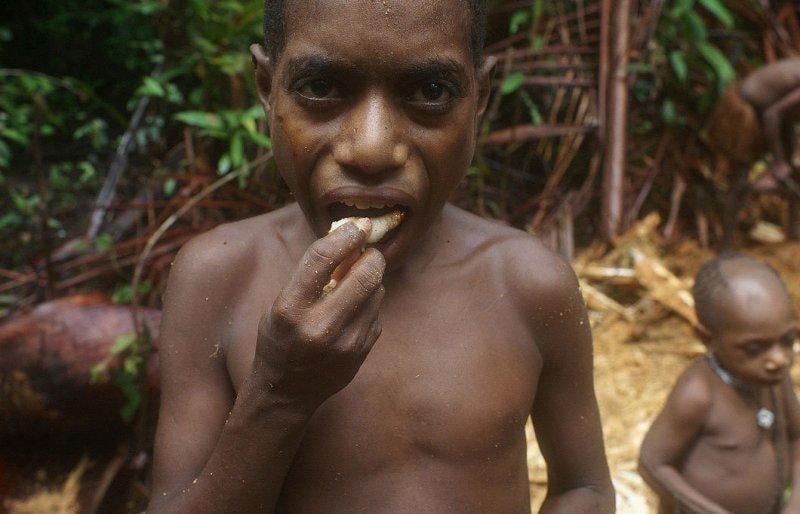 Dünyanın en son yaşayan yamyam kabilesi Korowailer