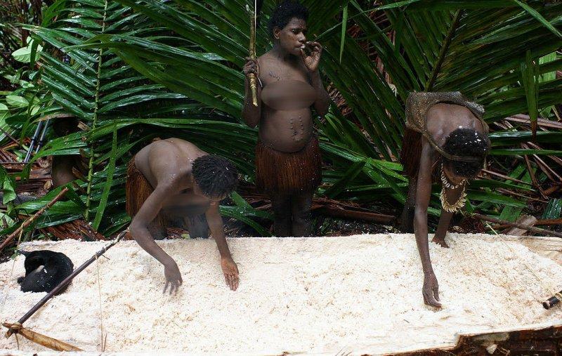 Dünyanın en son yaşayan yamyam kabilesi Korowailer