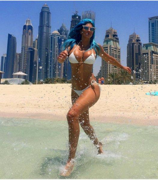 Beşiktaş’ın yengesi Jelena Karleusa Dubai’yi fethetti - Resim 5