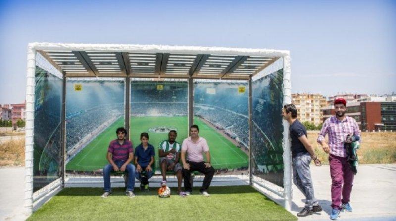 Torku Arena Stadı'na özel kale durak hizmete sunuldu 