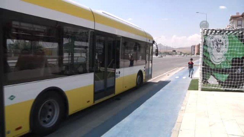 Torku Arena Stadı'na özel kale durak hizmete sunuldu 