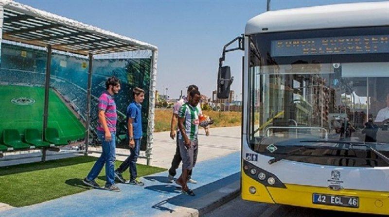 Torku Arena Stadı'na özel kale durak hizmete sunuldu 
