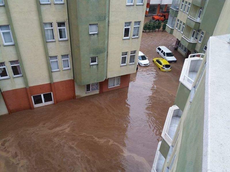 Artvin'de sel felaketi