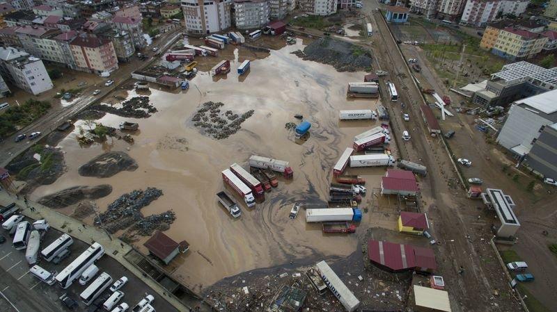 Artvin'de sel felaketi