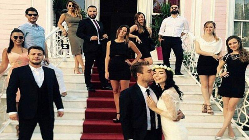 Murat Dalkılıç ile Merve Boluğur evlendi