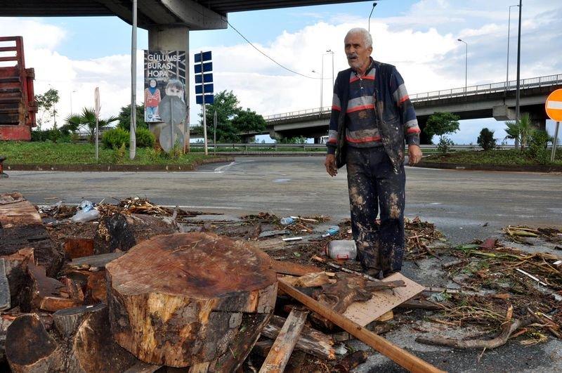 Artvin'de sel felaketi