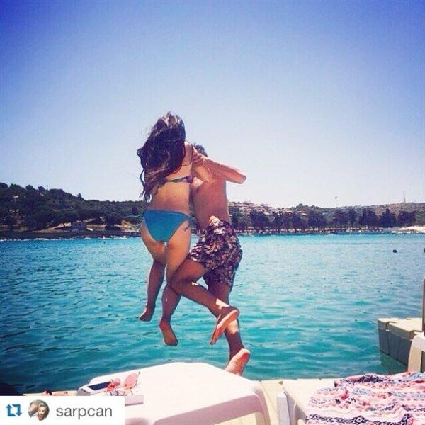 Güneşin Kızları dizisinin Nazlı'sı Burcu Özberk'in Instagram halleri 