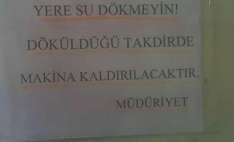 Akıllara zarar yasak tabelalar