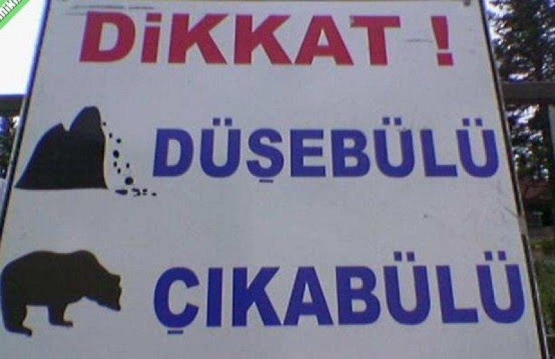 Akıllara zarar yasak tabelalar