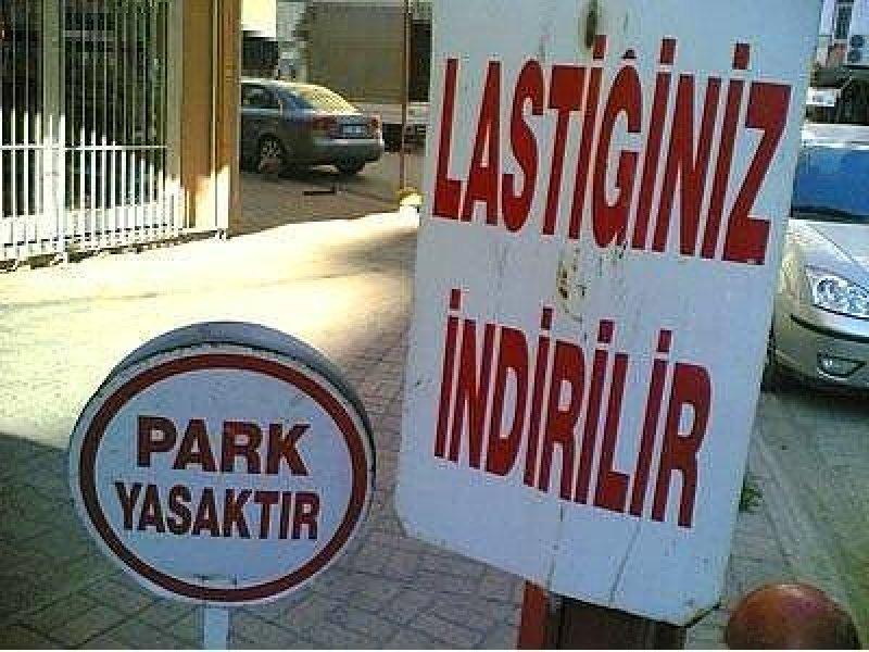 Akıllara zarar yasak tabelalar
