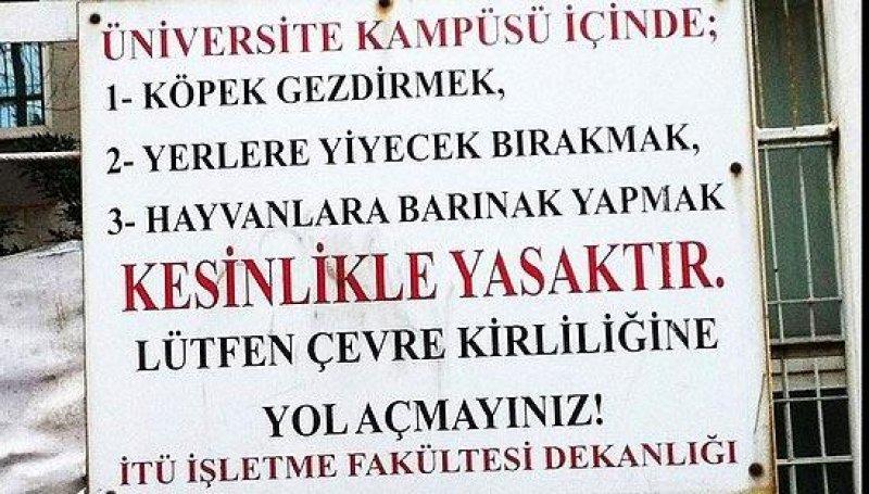 Akıllara zarar yasak tabelalar