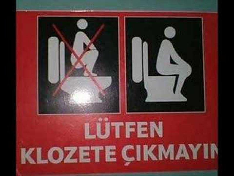 Akıllara zarar yasak tabelalar