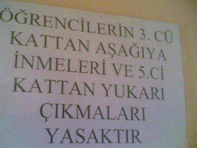 Akıllara zarar yasak tabelalar