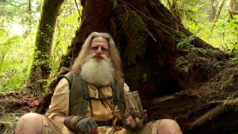 Mick Dodge 25 yıldır ağaç kovuğunda yaşıyor 