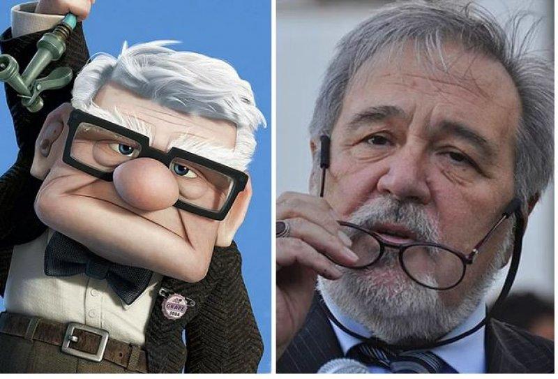 Çizgi karakterlere benzeyen ünlüler 