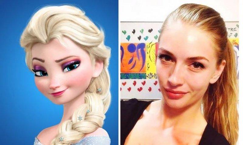 Çizgi karakterlere benzeyen ünlüler 