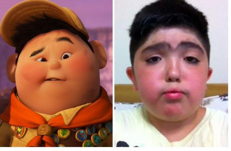 Çizgi karakterlere benzeyen ünlüler 