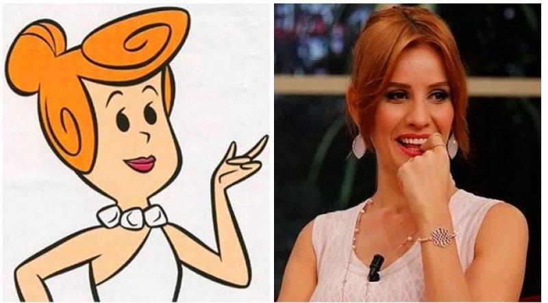 Çizgi karakterlere benzeyen ünlüler 