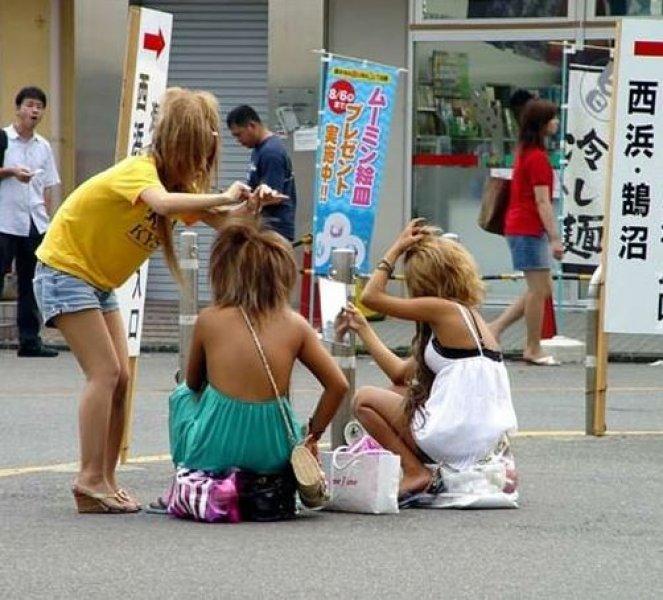 Japonların çılgın sokak modası