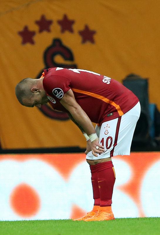 Galatasaray-Mersin İdman Yurdu maçından kareler