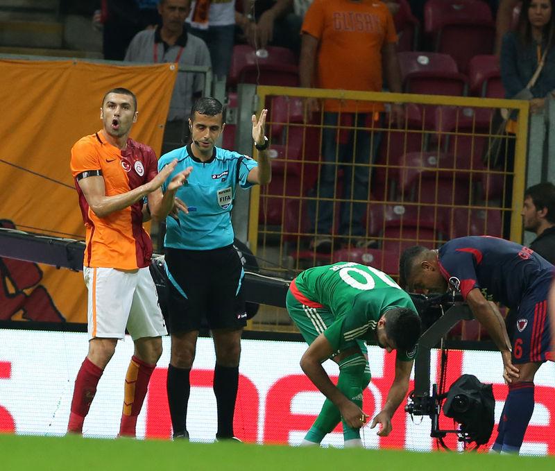 Galatasaray-Mersin İdman Yurdu maçından kareler