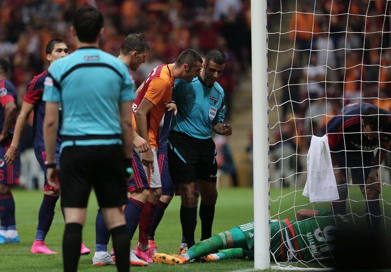 Galatasaray-Mersin İdman Yurdu maçından kareler