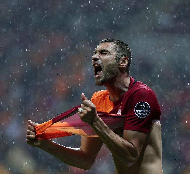 Galatasaray-Mersin İdman Yurdu maçından kareler