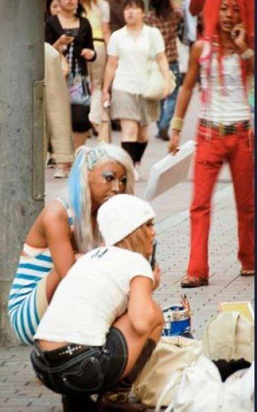 Japonların çılgın sokak modası