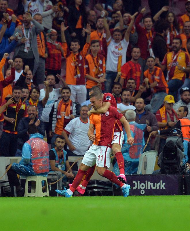 Galatasaray-Mersin İdman Yurdu maçından kareler