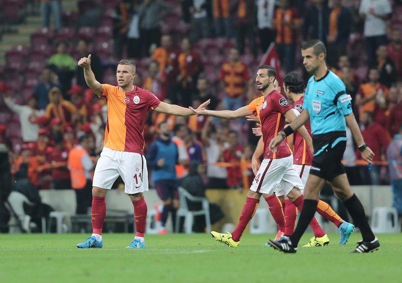 Galatasaray-Mersin İdman Yurdu maçından kareler